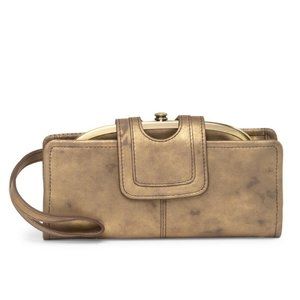 Hobo Nova Leather Wallet: Stardust